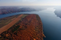 Keuka's Bluff from Above
